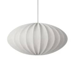 BERGO Lampskärmar Ellipse taklampa Torno Cream 59cm
