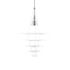 Louis Poulsen Enigma 545 pendel, aluminium