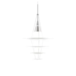 Louis Poulsen Enigma 425 pendel, matt aluminium