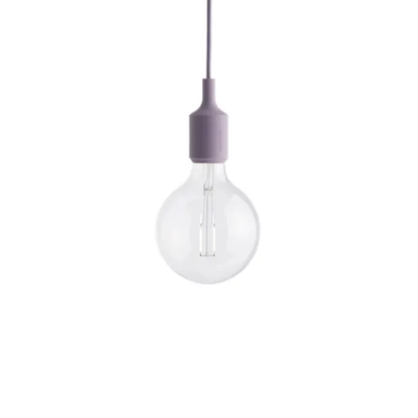 Muuto E27 Pendel LED takupphäng, Dusty Lilac