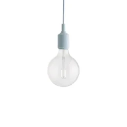 Muuto E27 Pendel LED takupphäng, ljusblå