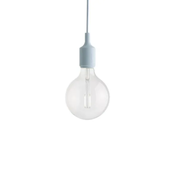 Muuto E27 Pendel LED takupphäng, ljusblå
