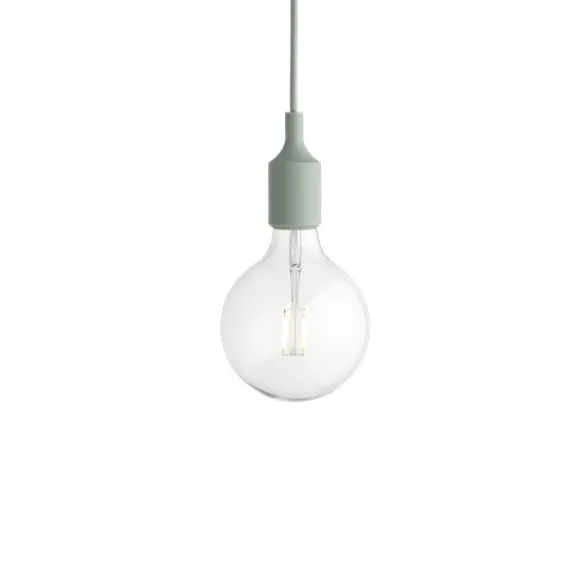 Muuto E27 Pendel LED takupphäng, ljusgrön