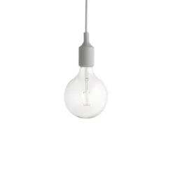 Muuto E27 Pendel LED takupphäng, ljusgrå