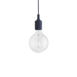 Muuto E27 Pendel LED takupphäng, Midnight Blue