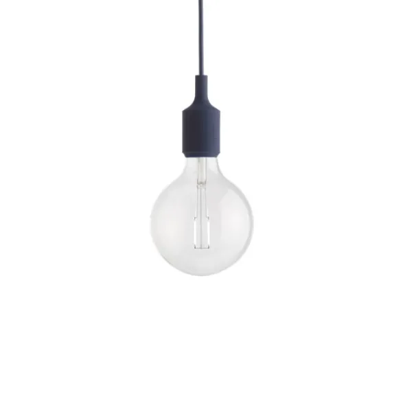 Muuto E27 Pendel LED takupphäng, Midnight Blue