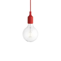 Muuto E27 Pendel LED takupphäng, Red