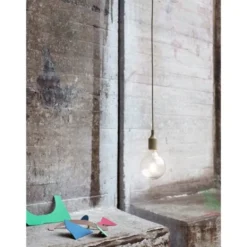 Muuto E27 Pendel LED takupphäng, svart