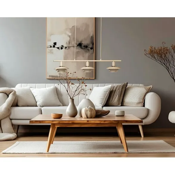 Aneta EPSILON taklampa 3, sand