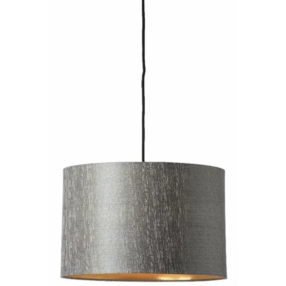 Watt & Veke Erica lampskärm, grå/guld 40 cm
