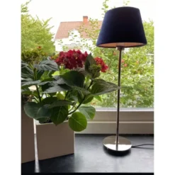 Aneta ESTER bordlampa, silver
