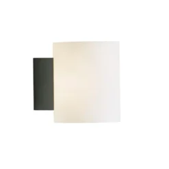 Herstal Evoke vägglampa S antracit/opal G9