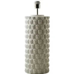 Hallbergs Belysning Faces Lampfot Vit 18cm