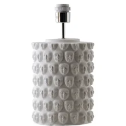 Hallbergs Belysning Faces Lampfot Vit 15cm