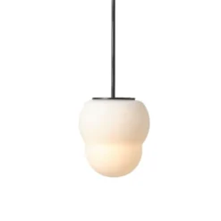 Pholc Fall 10 pendel, opal/svart 10cm