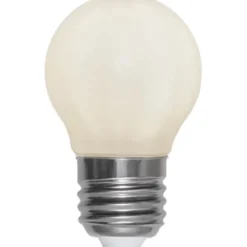 Star Trading Filament-LED E27 klotlampa opal, 4.7W(39W)
