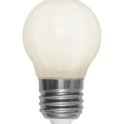 Star Trading Filament-LED E27 klotlampa opal, 2W(16W)