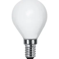 Star Trading Filament-LED E14 klotlampa opal, 5W(39W) dimbar