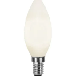 Star Trading Filament-LED E14 kronljus opal, 3W(25W)