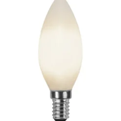Star Trading Filament-LED E14 kronljus opal, 2W(16W)
