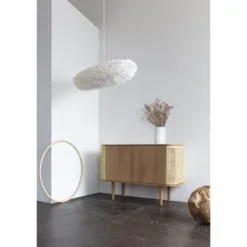 Umage Fjäderlampa Eos Esther medium, vit