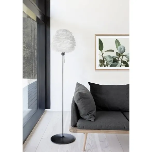 Umage Fjäderlampa Eos Evia medium, vit