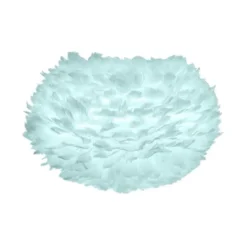 Umage Fjäderlampa Eos medium, ljusblå Ø 45 x 30 cm