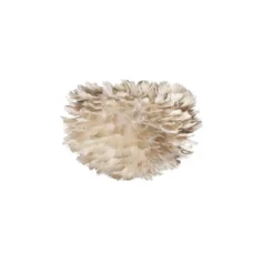 Umage Fjäderlampa Eos micro, ljusbrun Ø 22 x 16 cm