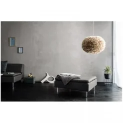 Umage Fjäderlampa Eos stor, ljusbrun Ø 65 x 40 cm