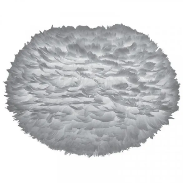 Umage Fjäderlampa Eos stor, ljusgrå Ø 65 x 40 cm