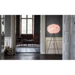 Umage Fjäderlampa Eos stor, ljusrosa Ø 65 x 40 cm