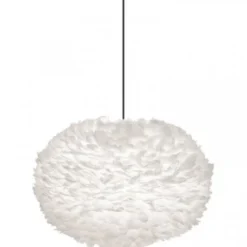 Umage Fjäderlampa Eos XL, vit Ø 75 x 45 cm