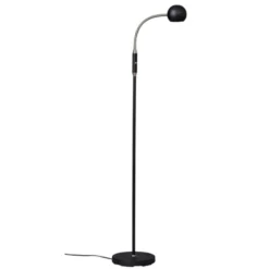 Armaturhantverk Fladen golvlampa, svart