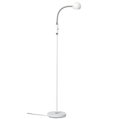 Armaturhantverk Fladen golvlampa, vit