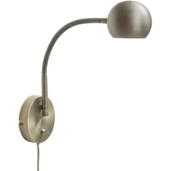 Armaturhantverk Fladen vägglampa, oxid