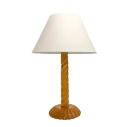 Vintage by Bright 1-2-3 Flora lampfot, brun