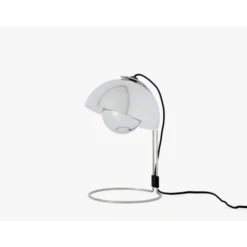 &tradition Flowerpot Bordslampa VP4, Chrome-Plated 23cm