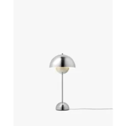 &tradition Flowerpot Bordslampa VP3, Chrome-Plated 50cm