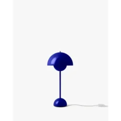&tradition Flowerpot Bordslampa VP3, Cobalt Blue 50cm