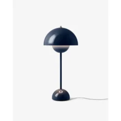 &tradition Flowerpot Bordslampa VP3 Steel Blue 50cm