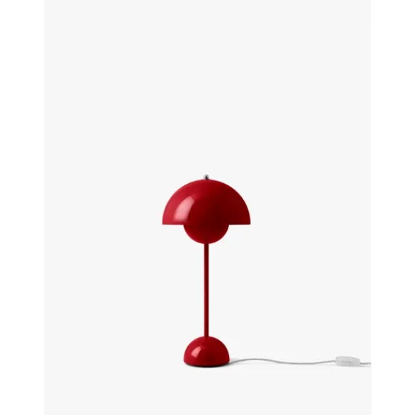 &tradition Flowerpot Bordslampa VP3, Vermilion Red 50cm