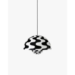 &tradition Flowerpot Pendel VP2, Black/White 50cm