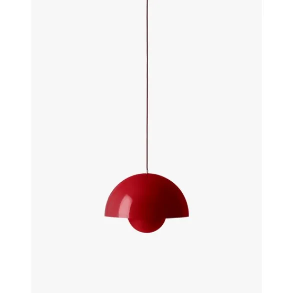 &tradition Flowerpot Pendel VP2, Vermilion Red 50cm