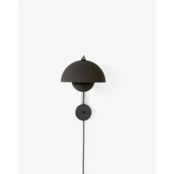 &tradition Flowerpot vägglampa VP8, Matt Black