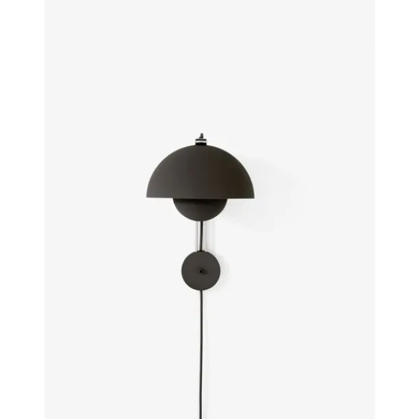 &tradition Flowerpot vägglampa VP8, Matt Black