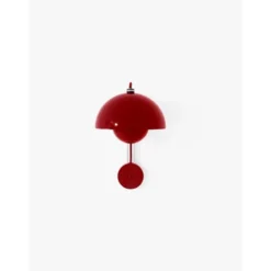 &tradition Flowerpot Vägglampa VP8, Vermilion Red
