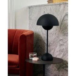 &tradition Flowerpot VP3 bordslampa, mattsvart 50cm