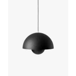 &tradition FlowerPot VP2 pendel, mattsvart 50cm