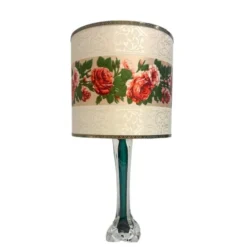 Vintage by Bright 1-2-3 Flygfors bordslampa, grön/transparent