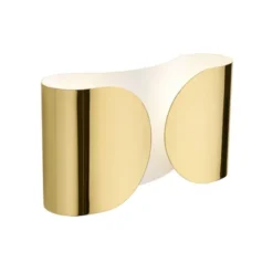 FLOS FOGLIO vägglampa, Guld 21cm
